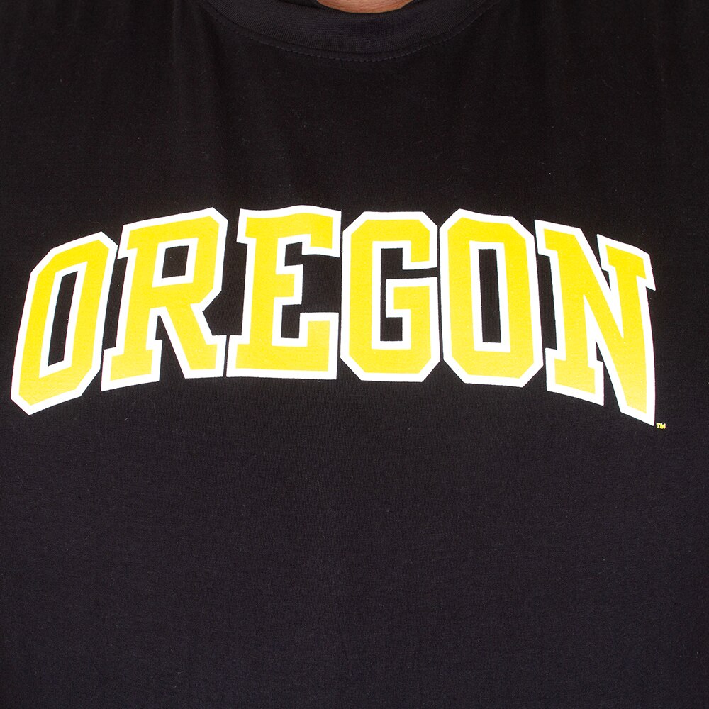 Arched Oregon, Black, Crew Neck, Cotton, Men, Unisex, Eternal Fortune Fashion, T-Shirt, 964998